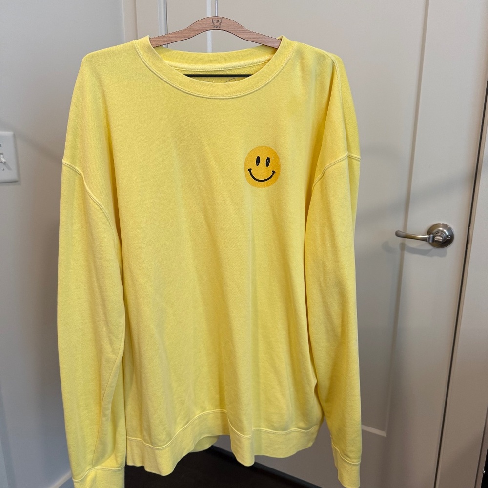 Mallory Ervin Living Fully Sweatshirt - Size 3XL - Yellow